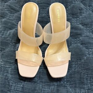 Express Women's Nude Heels